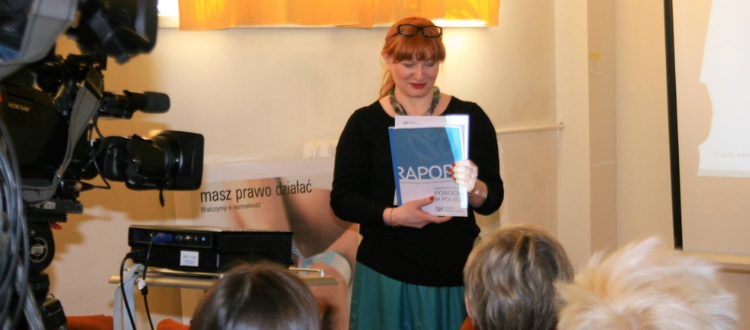 Joanna Pietrusiewicz prezentuje raport