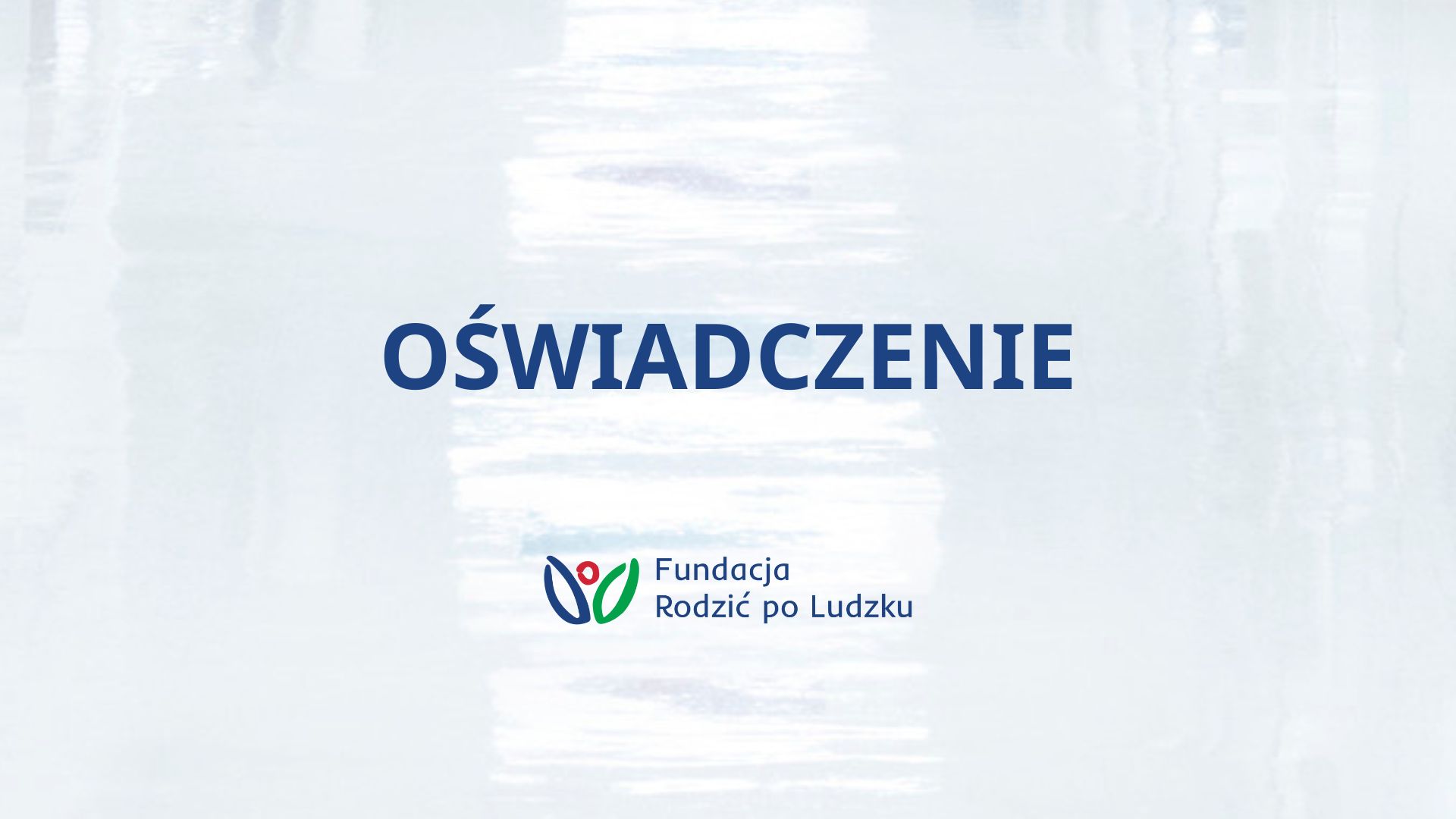 oświadczenia