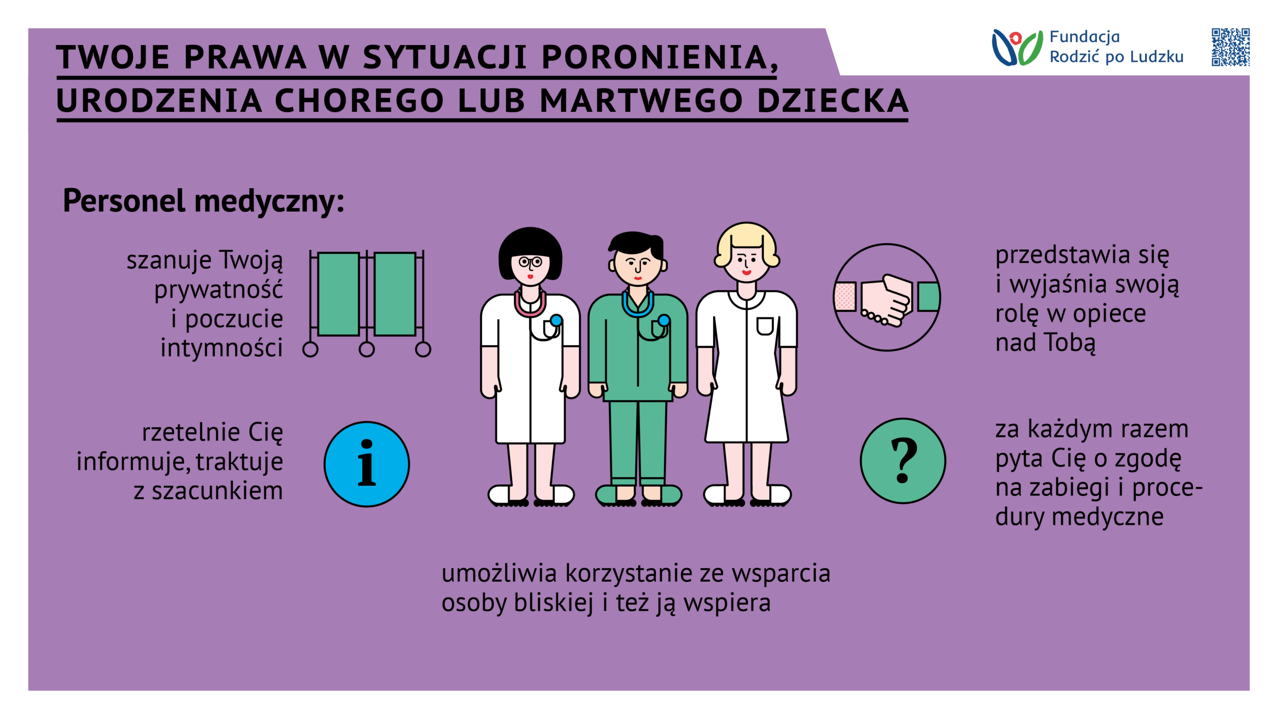 opieka personelu medycznego w sytuacjach szczególnych prawa kobiet
