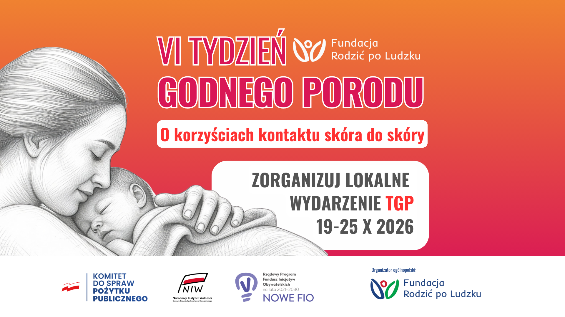Obrazek ilustrujący tekst Zorganizuj VI Tydzień Godnego Porodu w&nbsp;swojej miejscowości