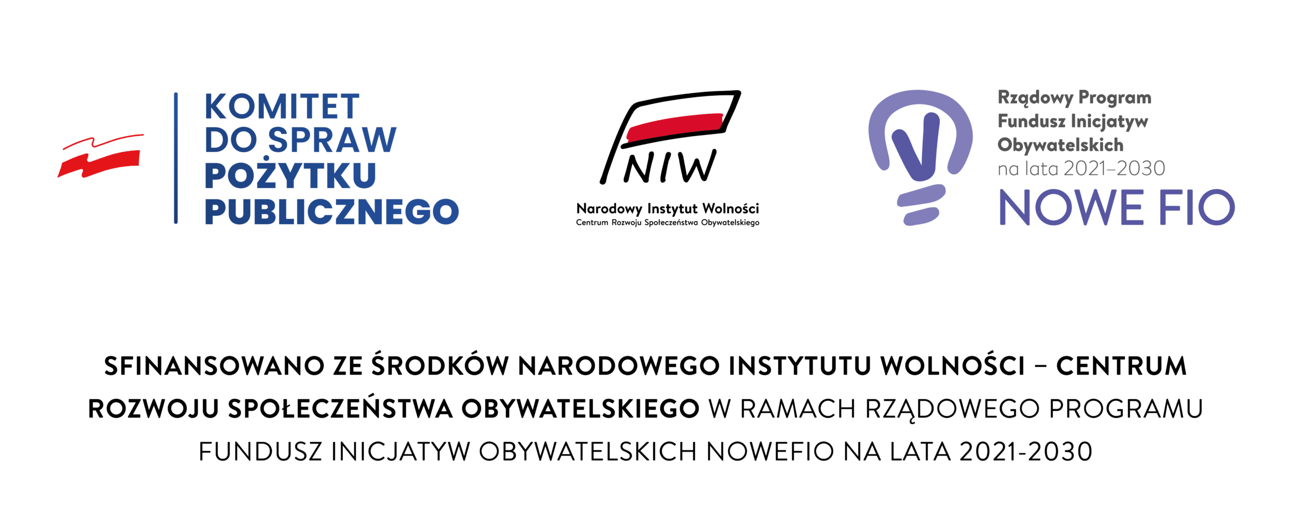 Zadanie publiczne Tydzień Godnego Porodu sfinansowane jest ze środków Narodowy Instytutu Wolności – Centrum Rozwoju Społeczeństwa Obywatelskiego w ramach Nowe FIO